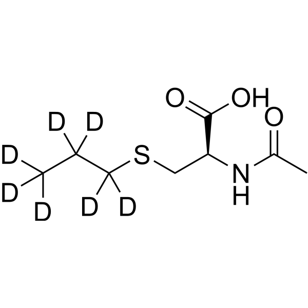 N-Acetyl-S-propyl-L-cysteine-d7 1331909-69-3